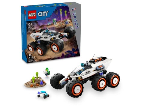 Lego LEGO City 60431 Kosmiczny łazik i badanie życia w kosmosie Lego LEGO City 60431 Kosmiczny łazik i badanie życia w kosmosie