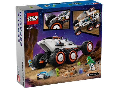 Lego LEGO City 60431 Kosmiczny łazik i badanie życia w kosmosie Lego LEGO City 60431 Kosmiczny łazik i badanie życia w kosmosie