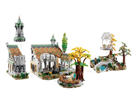 Lego LEGO Icons 10316 Władca Pierścieni: Rivendell Lego LEGO Icons 10316 Władca Pierścieni: Rivendell