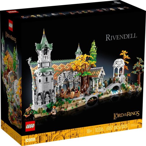Lego LEGO Icons 10316 Władca Pierścieni: Rivendell Lego LEGO Icons 10316 Władca Pierścieni: Rivendell