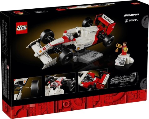Lego LEGO Icons 10330 McLaren MP4/4 i Ayrton Senna Lego LEGO Icons 10330 McLaren MP4/4 i Ayrton Senna