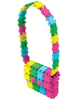 CLICS Klocki konstrukcyjne CLICS - Zestaw 175 el. (8w1) GLITTER