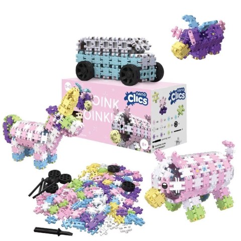 CLICS Nano Clics - konstrukcyjne, belgijskie klocki - Fantastyczni Konstruktorzy - Zestaw 250 elementów CLICS Nano Clics - konstrukcyjne, belgijskie klocki - Fantastyczni Konstruktorzy - Zestaw 250 elementów