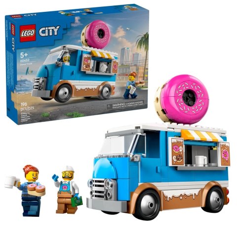 Lego LEGO CITY 60452 Mobilna pączkarnia Lego LEGO CITY 60452 Mobilna pączkarnia