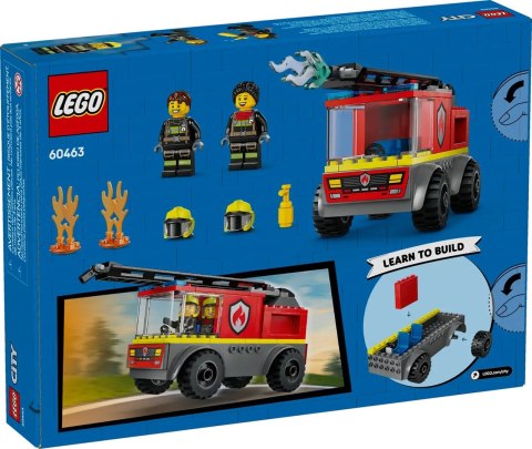 Lego LEGO CITY 60463 Wóz strażacki z drabiną Lego LEGO CITY 60463 Wóz strażacki z drabiną