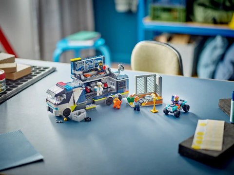 Lego LEGO City 60418 Policyjna ciężarówka z laboratorium kryminalnym Lego LEGO City 60418 Policyjna ciężarówka z laboratorium kryminalnym