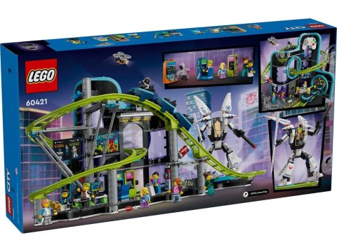 Lego LEGO City 60421 Park Świat robotów z rollercoasterem Lego LEGO City 60421 Park Świat robotów z rollercoasterem