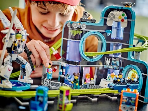 Lego LEGO City 60421 Park Świat robotów z rollercoasterem Lego LEGO City 60421 Park Świat robotów z rollercoasterem