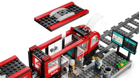 Lego LEGO City 60423 Tramwaj miejski ze stacją Lego LEGO City 60423 Tramwaj miejski ze stacją