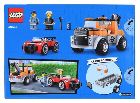Lego LEGO City 60435 Samochód pomocy drogowej i naprawa sportowego auta Lego LEGO City 60435 Samochód pomocy drogowej i naprawa sportowego auta