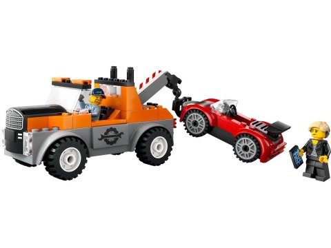 Lego LEGO City 60435 Samochód pomocy drogowej i naprawa sportowego auta Lego LEGO City 60435 Samochód pomocy drogowej i naprawa sportowego auta
