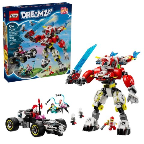 Lego LEGO DREAMZZZ 71497 Tygrysi mech Coopera i hot rod Zero Lego LEGO DREAMZZZ 71497 Tygrysi mech Coopera i hot rod Zero
