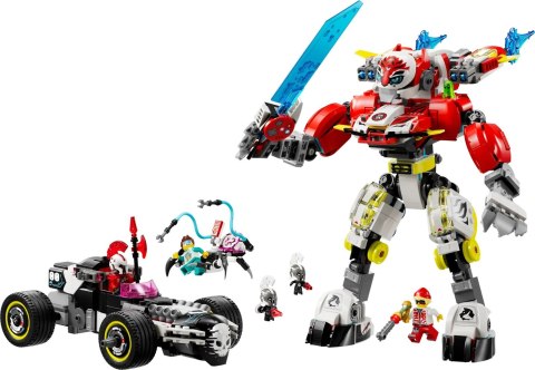 Lego LEGO DREAMZZZ 71497 Tygrysi mech Coopera i hot rod Zero Lego LEGO DREAMZZZ 71497 Tygrysi mech Coopera i hot rod Zero