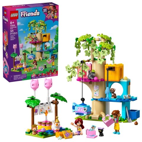 Lego LEGO FRIENDS 42666 CAT BIRTHDAY PLEGO ARTY & TREE HOUSE Lego LEGO FRIENDS 42666 CAT BIRTHDAY PLEGO ARTY & TREE HOUSE