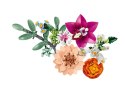 Lego LEGO ICONS 10342 Botanicals - Piękny bukiet różowych kwiatów