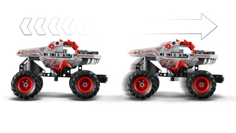 Lego LEGO TECHNIC 42200 Monster Jam™ ThunderROARus™ z napędem typu pull-back Lego LEGO TECHNIC 42200 Monster Jam™ ThunderROARus™ z napędem typu pull-back