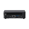 ASUS Komputer ASUS NUC 14 PRO RNUC14RVKI300000I (RPL-R 28W (C3 100U), noRAM, noStorage, Integrated VGA, noOS, noCord, Kit)