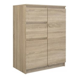 TOP E SHOP KOMODA 2 DRZWI 2 SZUFLADY SONOMA