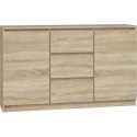 TOP E SHOP KOMODA 2 DRZWI 3 SZUFLADY SONOMA