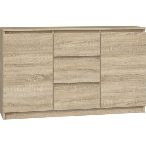 TOP E SHOP KOMODA 2 DRZWI 3 SZUFLADY SONOMA TOP E SHOP KOMODA 2 DRZWI 3 SZUFLADY SONOMA