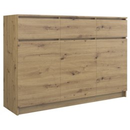 TOP E SHOP KOMODA 3 DRZWI 3 SZUFLADY ARTISAN