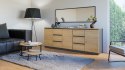 TOP E SHOP Komoda COSTA 1D3S+2D3S antracyt/artisan