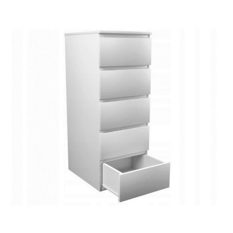 TOP E SHOP W5 KOMODA 5 SZUFLAD BIAŁY MAT TOP E SHOP W5 KOMODA 5 SZUFLAD BIAŁY MAT