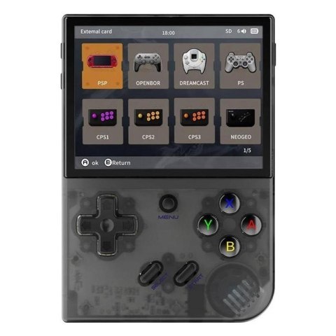 ANBERNIC Przenośna konsola retro ANBERNIC RG 35xx (2024) BLACK TRANSPARENT ANBERNIC Przenośna konsola retro ANBERNIC RG 35xx (2024) BLACK TRANSPARENT