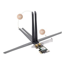 CUDY Karta sieciowa CUDY WE3000 AX5400 Wi-Fi 6 + BT 5.2 Intel AX210 PCIe