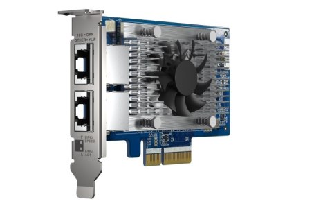 QNAP Qnap QXG-10G2T-X710, 2x 10GbE RJ-45, Intel X710, PCIe Gen3 x4 QNAP Qnap QXG-10G2T-X710, 2x 10GbE RJ-45, Intel X710, PCIe Gen3 x4