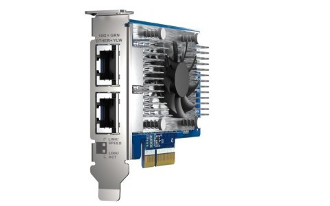 QNAP Qnap QXG-10G2T-X710, 2x 10GbE RJ-45, Intel X710, PCIe Gen3 x4 QNAP Qnap QXG-10G2T-X710, 2x 10GbE RJ-45, Intel X710, PCIe Gen3 x4