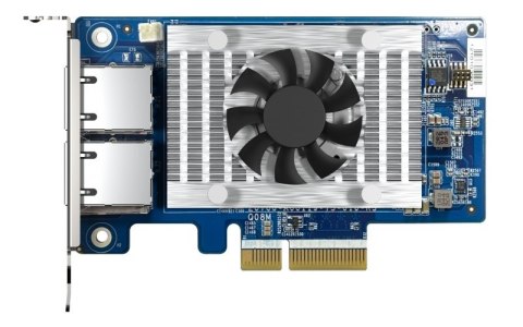 QNAP Qnap QXG-10G2T-X710, 2x 10GbE RJ-45, Intel X710, PCIe Gen3 x4 QNAP Qnap QXG-10G2T-X710, 2x 10GbE RJ-45, Intel X710, PCIe Gen3 x4