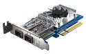 QNAP Qnap QXG-25G2SF-CX6, 2x SFP28 25Gb, Low-profile /Full-height, PCIe Gen4 x8