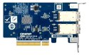 QNAP Qnap QXG-25G2SF-E810, 2x SFP28 25Gb, low-profile, PCIe Gen4 x8