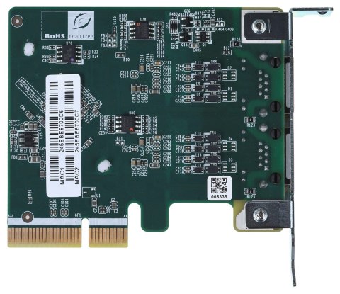 QNAP Qnap QXG-2G2T-I225, 2 x 2.5GbE, PCIe Gen2 x1, Low-profile QNAP Qnap QXG-2G2T-I225, 2 x 2.5GbE, PCIe Gen2 x1, Low-profile