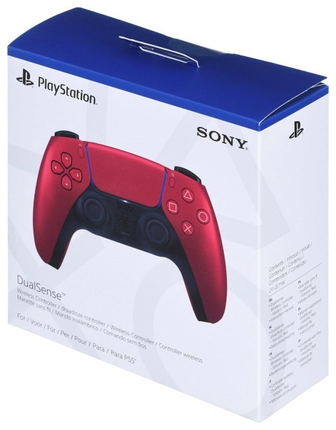Sony Kontroler bezprzewodowy SONY DualSense Volcanic Red Sony Kontroler bezprzewodowy SONY DualSense Volcanic Red