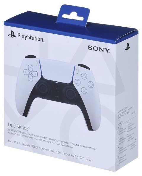 Sony Kontroler bezprzewodowy SONY DualSense WHITE PS5 Sony Kontroler bezprzewodowy SONY DualSense WHITE PS5
