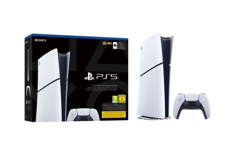 Sony Sony Playstation 5 Digital Edition 1TB Slim Edition (WYPRZEDAŻ) Sony Sony Playstation 5 Digital Edition 1TB Slim Edition (WYPRZEDAŻ)
