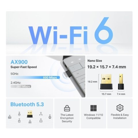 TP-LINK Karta sieciowa TP-LINK Archer TX10UB Nano TP-LINK Karta sieciowa TP-LINK Archer TX10UB Nano