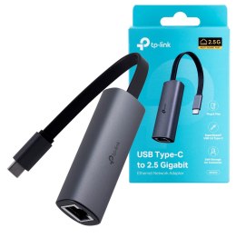 TP-LINK Karta sieciowa TP-LINK UE302C USB Type-C to 2.5 Gigabit Ethernet Network Adapter