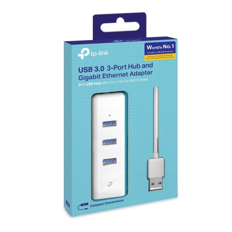 TP-LINK Karta sieciowa TP-LINK UE330 (USB 3.0; 1x 10/100/1000Mbps) TP-LINK Karta sieciowa TP-LINK UE330 (USB 3.0; 1x 10/100/1000Mbps)