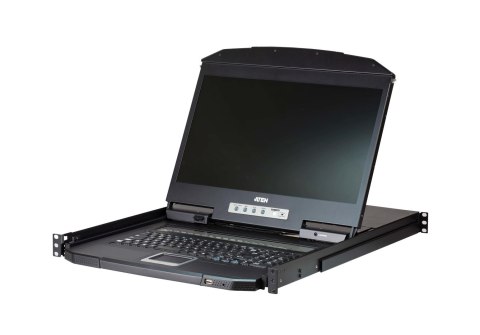 ATEN ATEN KONSOLA LCD KVM 18.5" CL3108NX-ATA-AG ULTRASHORT 8-PORTOWA ATEN ATEN KONSOLA LCD KVM 18.5" CL3108NX-ATA-AG ULTRASHORT 8-PORTOWA