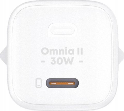 AUKEY AUKEY ŁADOWARKA SIECIOWA GAN USB-C, PD 30W, BIAŁA AUKEY AUKEY ŁADOWARKA SIECIOWA GAN USB-C, PD 30W, BIAŁA