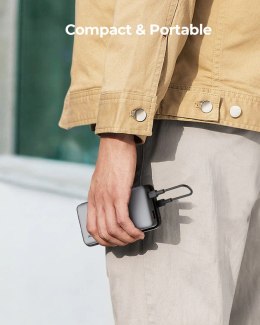 AUKEY AUKEY POWERBANK 10 000 MAH, USB-C PD 30W, USB-A 22W, SZARY