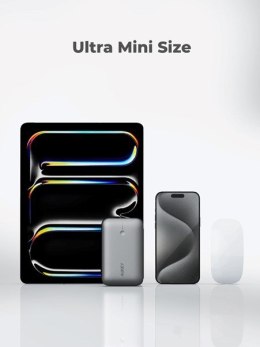 AUKEY AUKEY POWERBANK 20 000 MAH, USB-C 22,5W, USB-A,MINI, SZARY