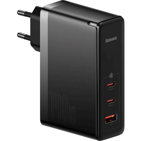 Baseus BASEUS ŁADOWARKA SIECIOWA 2X USB-C + USB (CZARNA) Baseus BASEUS ŁADOWARKA SIECIOWA 2X USB-C + USB (CZARNA)