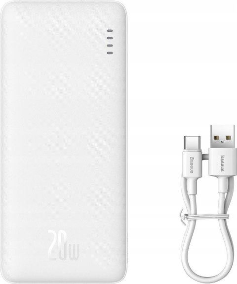 Baseus BASEUS POWERBANK AIRPOW 10000MAH 20W (BIAŁY) Baseus BASEUS POWERBANK AIRPOW 10000MAH 20W (BIAŁY)