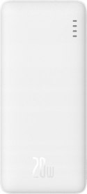 Baseus BASEUS POWERBANK AIRPOW 10000MAH 20W (BIAŁY)
