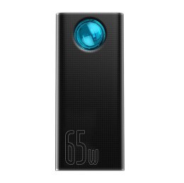 Baseus BASEUS POWERBANK AMBILIGHT 30000MAH, 4XUSB, USB-C, 65W (CZARNY)