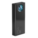 Baseus BASEUS POWERBANK AMBILIGHT 30000MAH, 4XUSB, USB-C, 65W (CZARNY)